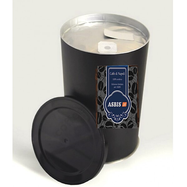 Kawa w puszcze z logo