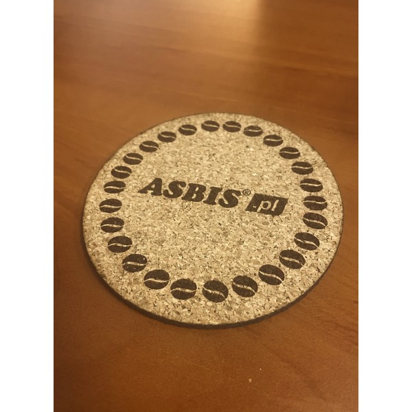 Podstawki do kawy z logo