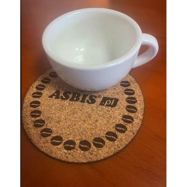 Podstawki do kawy z logo