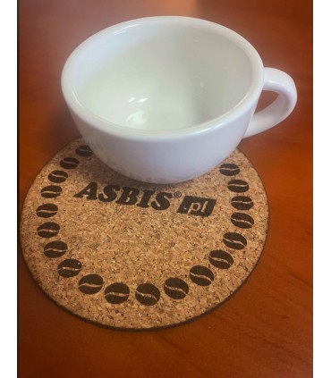 Podstawki do kawy z logo